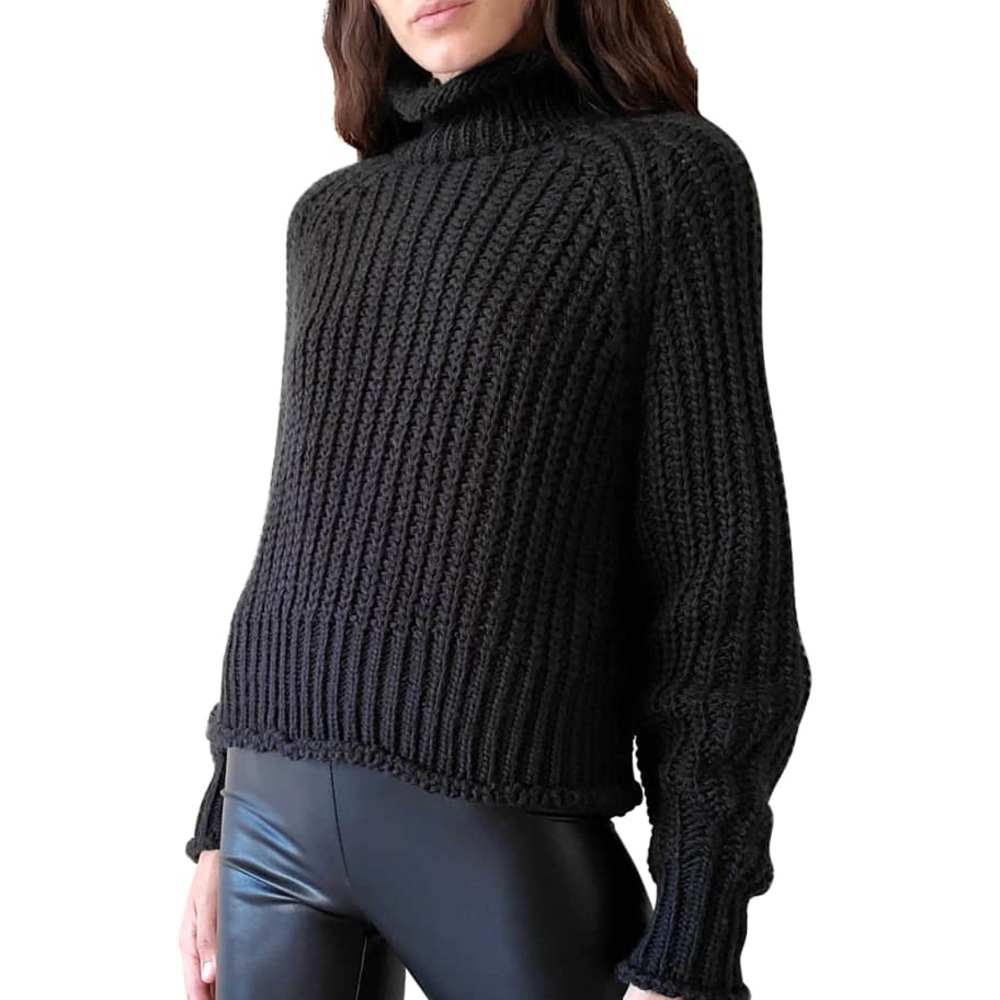 H&M Knit Turtleneck Sweater (Available in Black & Grey) - Picture 2 of 16